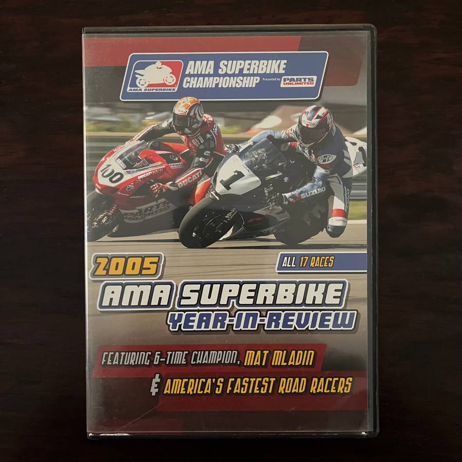 2005 AMA Superbike Championship DVD Import
