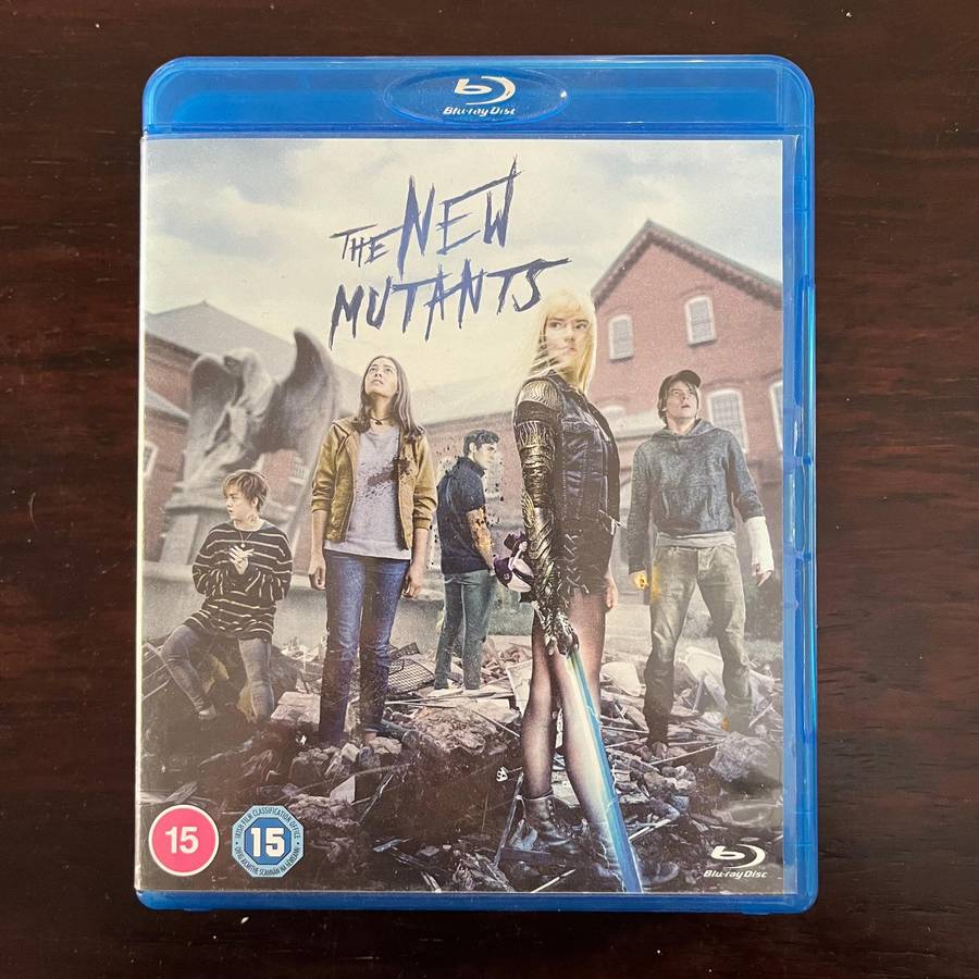 The New Mutants Blu Ray UK Press X-Men Import