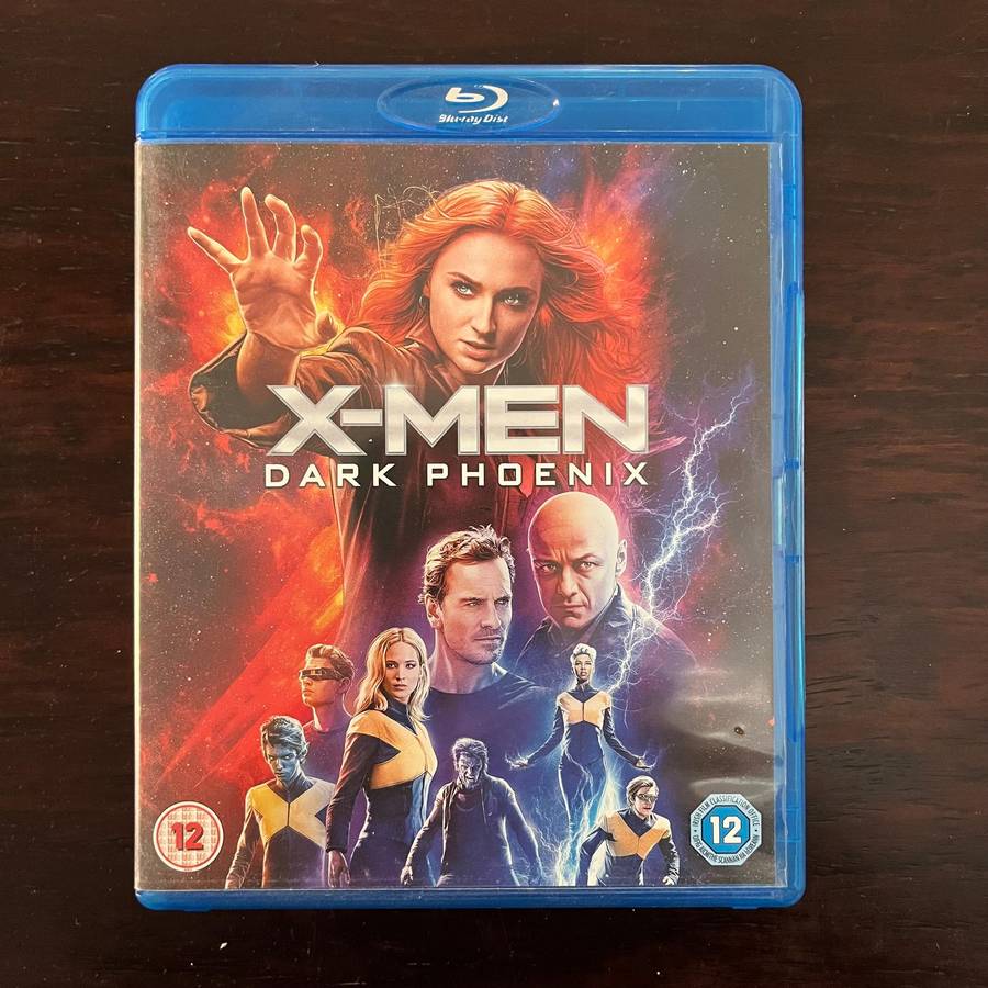 X-Men - Dark Phoenix Blu Ray UK Press Import