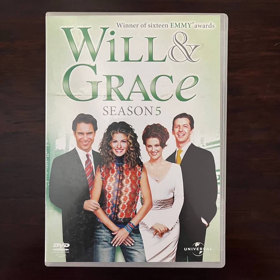 Will & Grace - Season 5 DVD 4 Disc Set South African Press