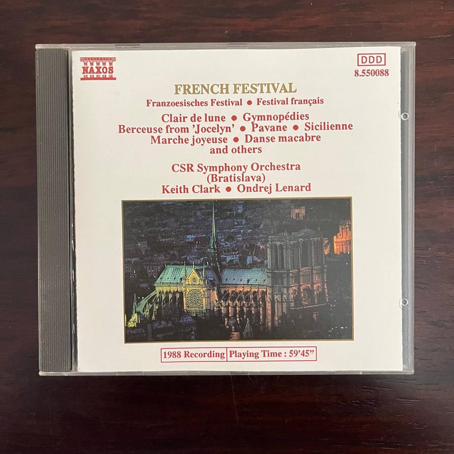 French Festival CD Naxos Import