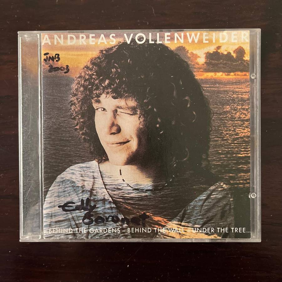 Andreas Vollenweider - Behind The Gardens CD South African Press