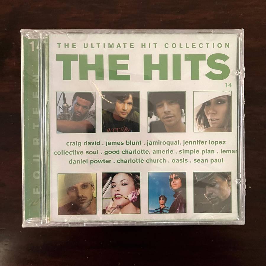 The Hits 14 CD Compilation Oasis Collective Soul New and Sealed