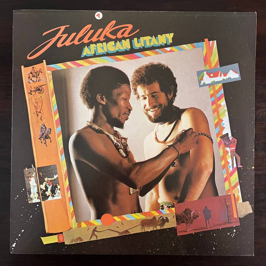 Juluka - African Litany Vinyl LP South African Johnny Clegg