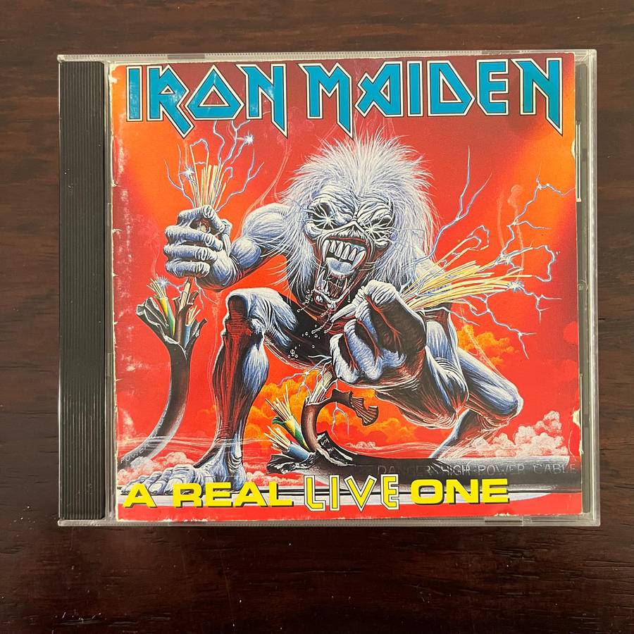 Iron Maiden - A Real Live One CD UK Press