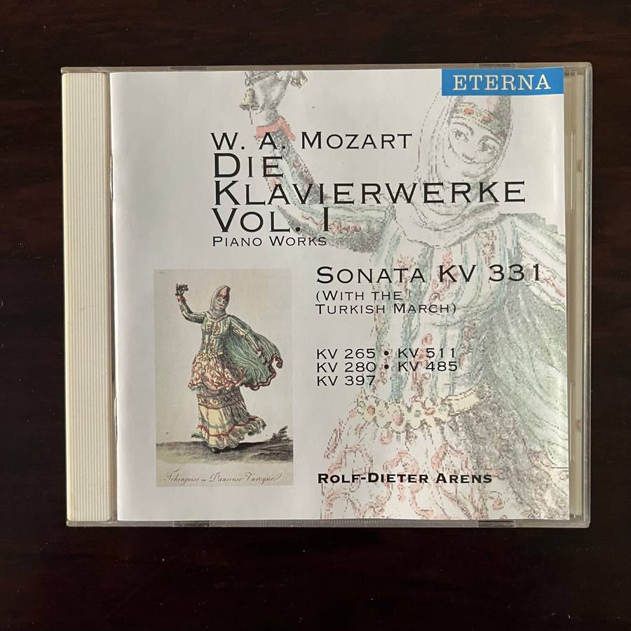 Mozart - Piano Works Vol. I CD Eterna Import