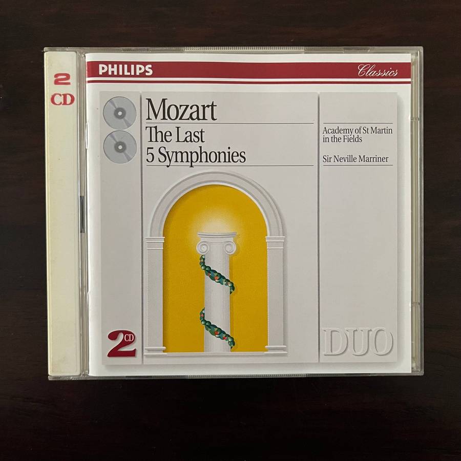 Mozart - The Last 5 Symphonies 2CD Philips Import