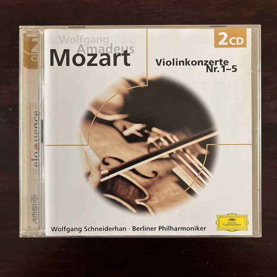 Mozart - Violinkonzerte Nr. 15 2CD Import