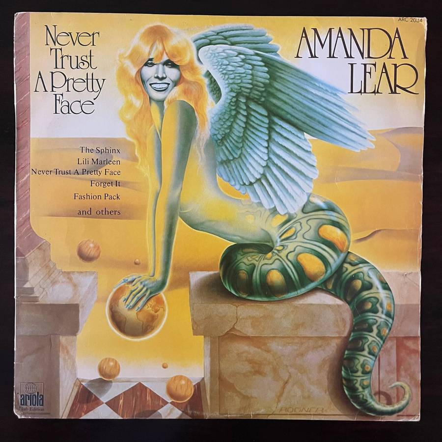 Amanda Lear - Never Trust A Pretty Face Vinyl LP Soul Disco South African Press
