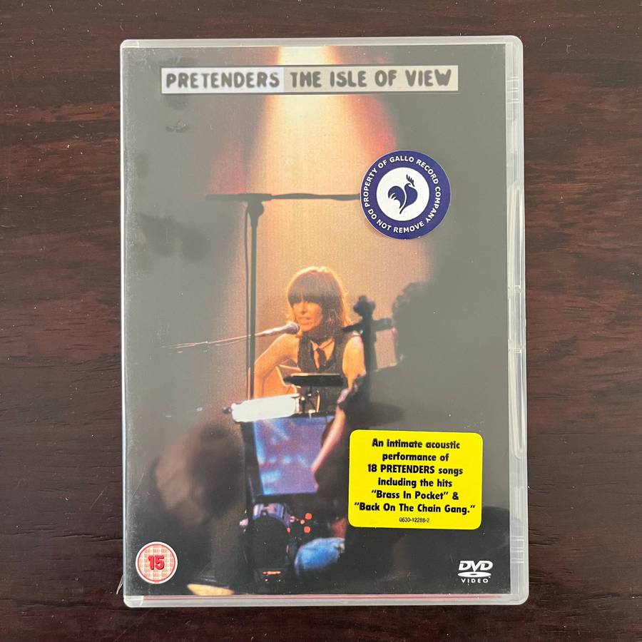 Pretenders - The Isle Of View DVD UK Press