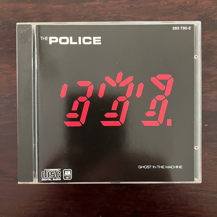 The Police - Ghost In The Machine CD West German Press Audio Master Plus Series