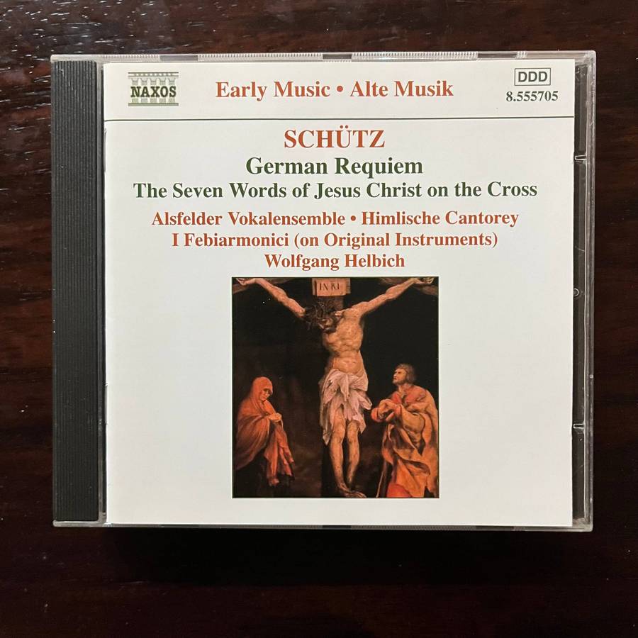 Schutz - German Requiem CD Naxos Import