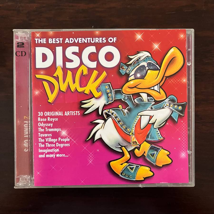 The Best Adventures of Disco Duck 2CD Soul Disco Rose Royce Odyssey Trammps