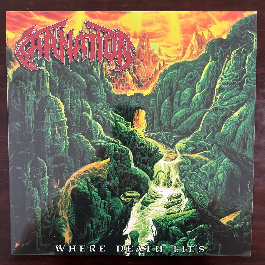 Carnation - Where Death Lies Vinyl LP Ltd 200 Season of Mist Death Metal