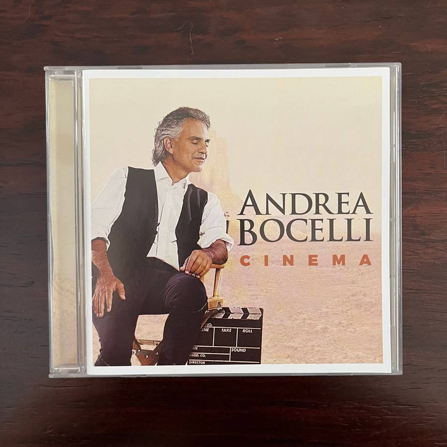 Andrea Bocelli - Cinema CD South African Press