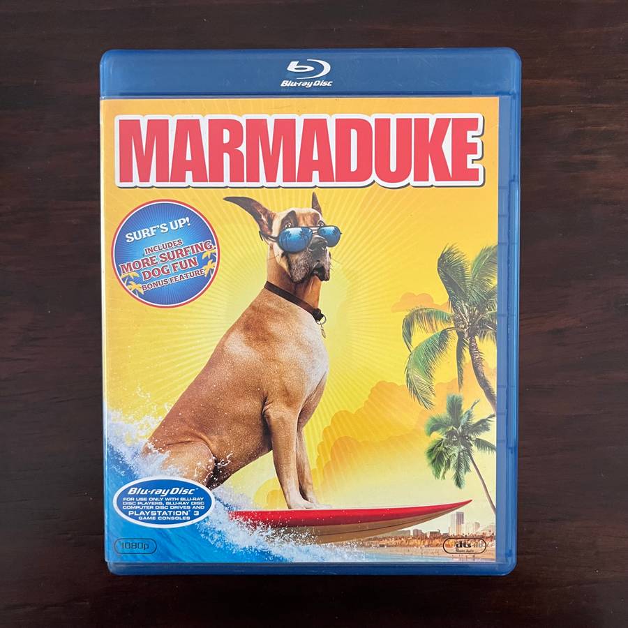 Marmaduke Blu Ray Import Owen Wilson