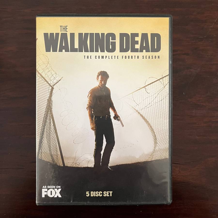 The Walking Dead - The Complete Fourth Season 5DVD Set South African Press