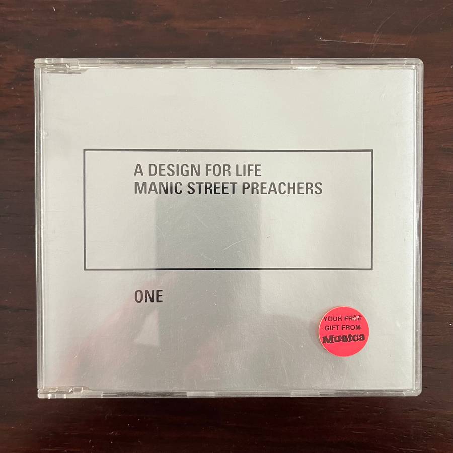 Manic Street Preachers - A Design For Life CD Single South African Press