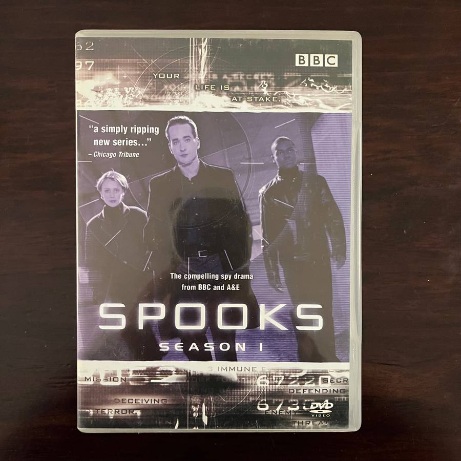 Spooks - Season 1 BBC 2DVD Set South African Press