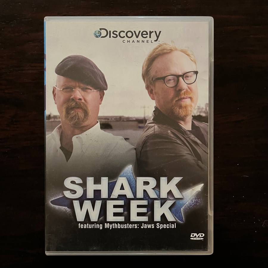 Shark Week Mythbusters 2DVD Set Discovery Channel South African Press