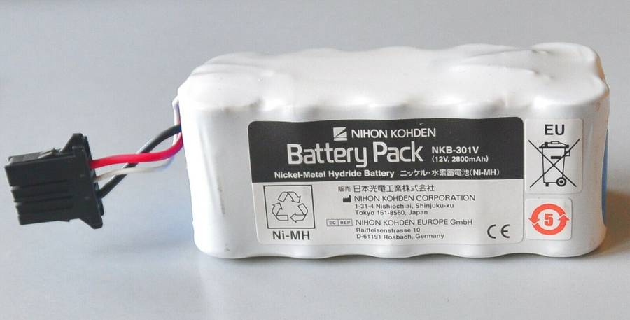 12V 2800mAh Ni-MH Sub C Rechargeble Battery Pack x 2