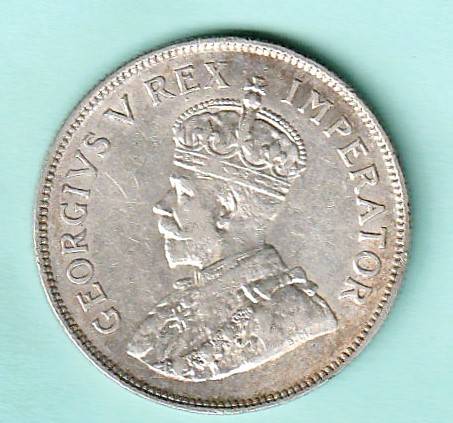 1932 South Africa Union Silver Two and a Half Shilling. As per scan.