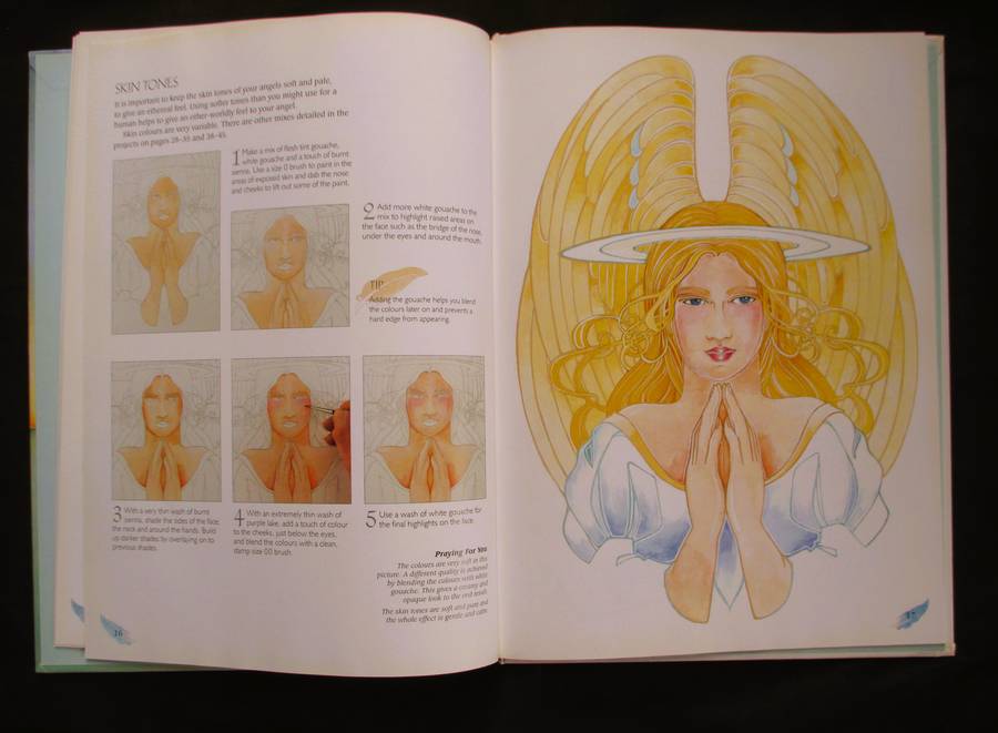 Painting Angels in Watercolour Book by E. Hamer