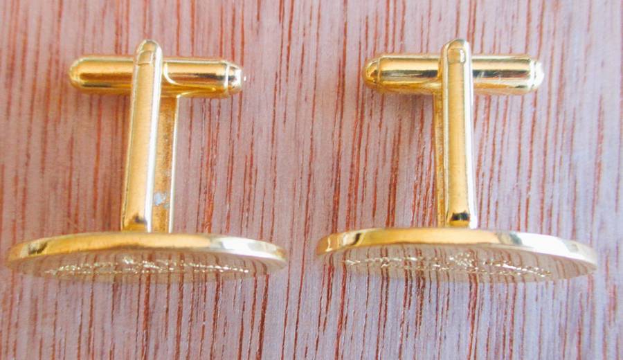 Vintage Gold color Johnny Walker Cufflinks.