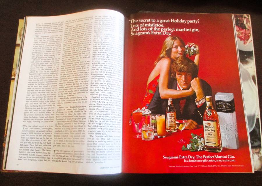 Vintage Gourmet Magazine,  Dec 1972, October 1980  As per photo.
