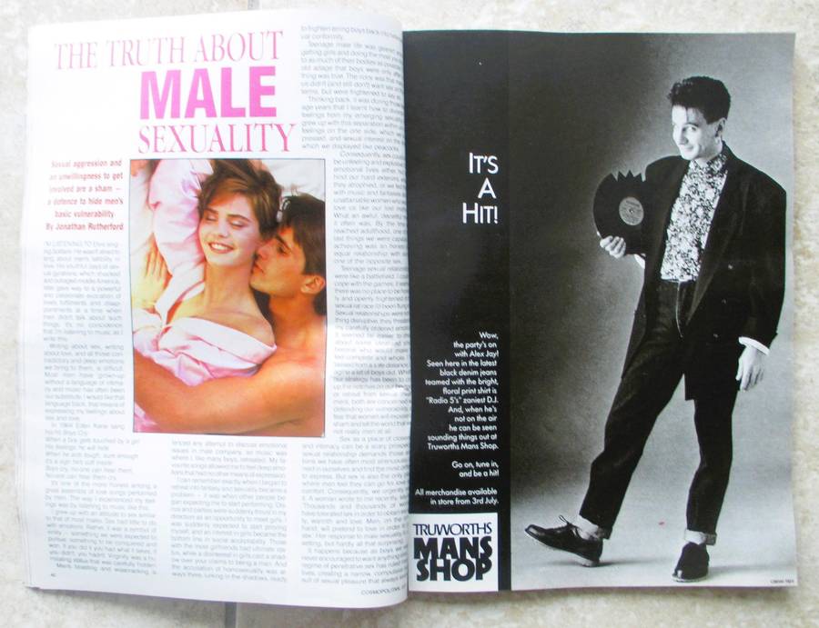 Vintage 1990 July, Cosmopolitan Magazine.