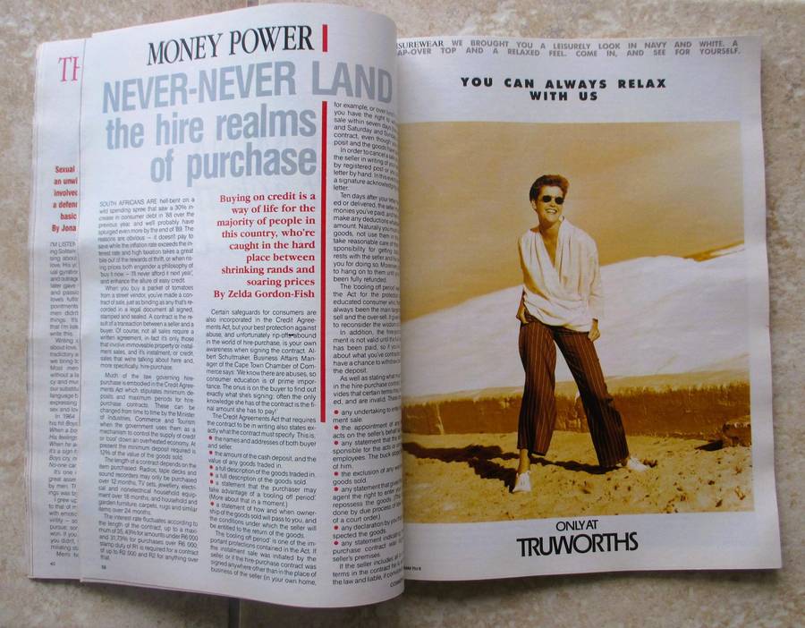 Vintage 1989 July, Cosmopolitan Magazine.