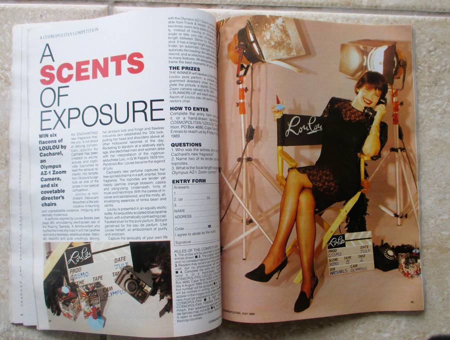 Vintage 1990 July, Cosmopolitan Magazine.