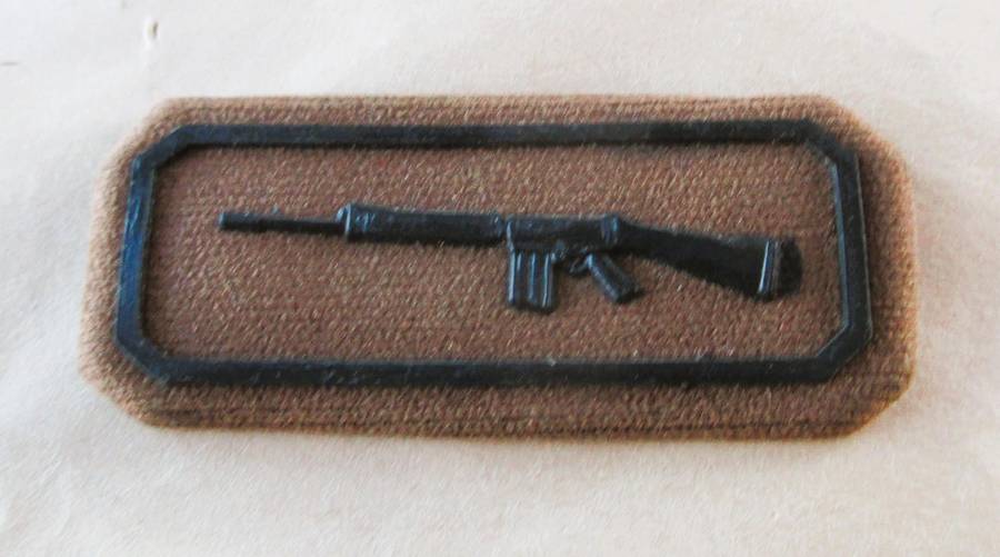 SADF Nutria Marksman shooting badge