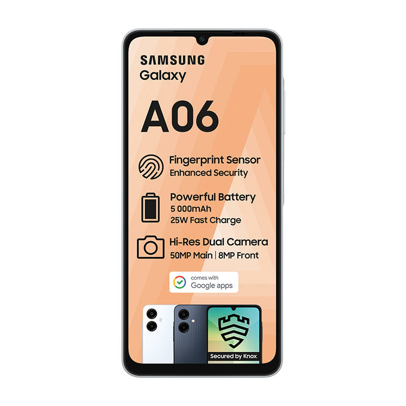 [NEW] Samsung Galaxy A06 4G Dual Sim 64GB - Blue