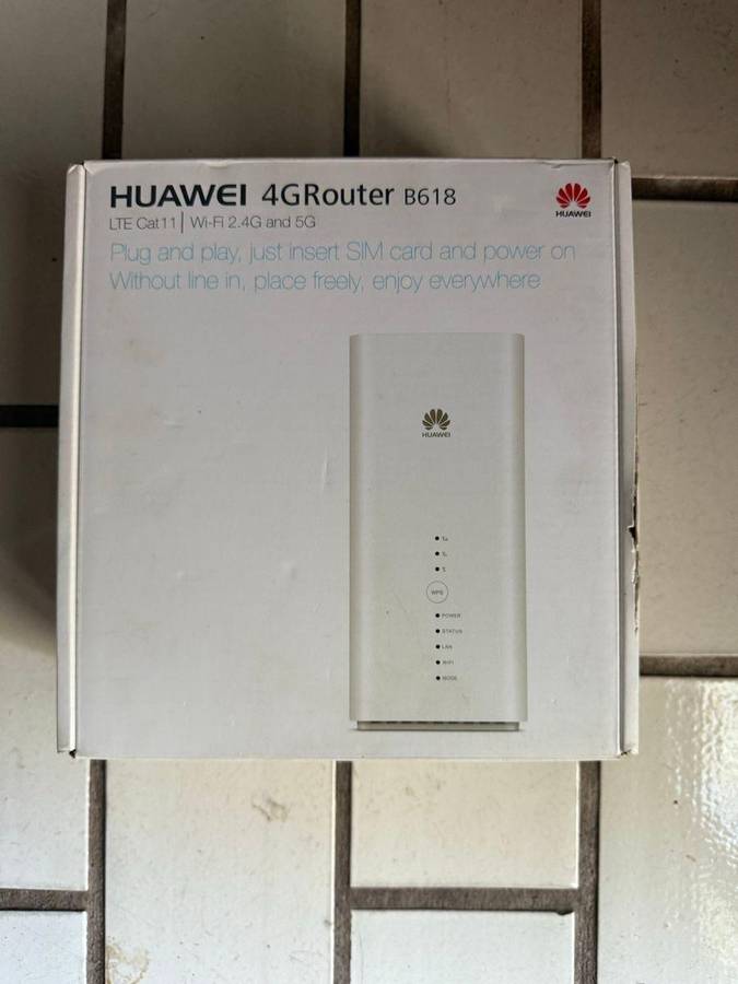 Huawei B618 4G/LTE Router - Accepts SIM card