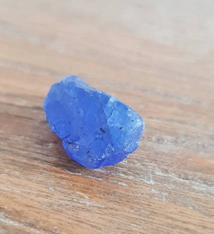 TANZANITE 29.72Cts. NATURAL VIOLET BLUE  ROUGH