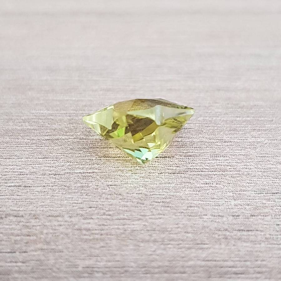 3.37ct Star Lemon Quartz 11x10.8mm VS Natural  - Brazil Gemstone