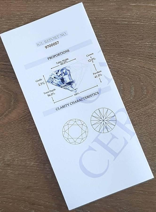 0.32Cts Diamond**Certified**  F/SI1 Natural Loose White Natural