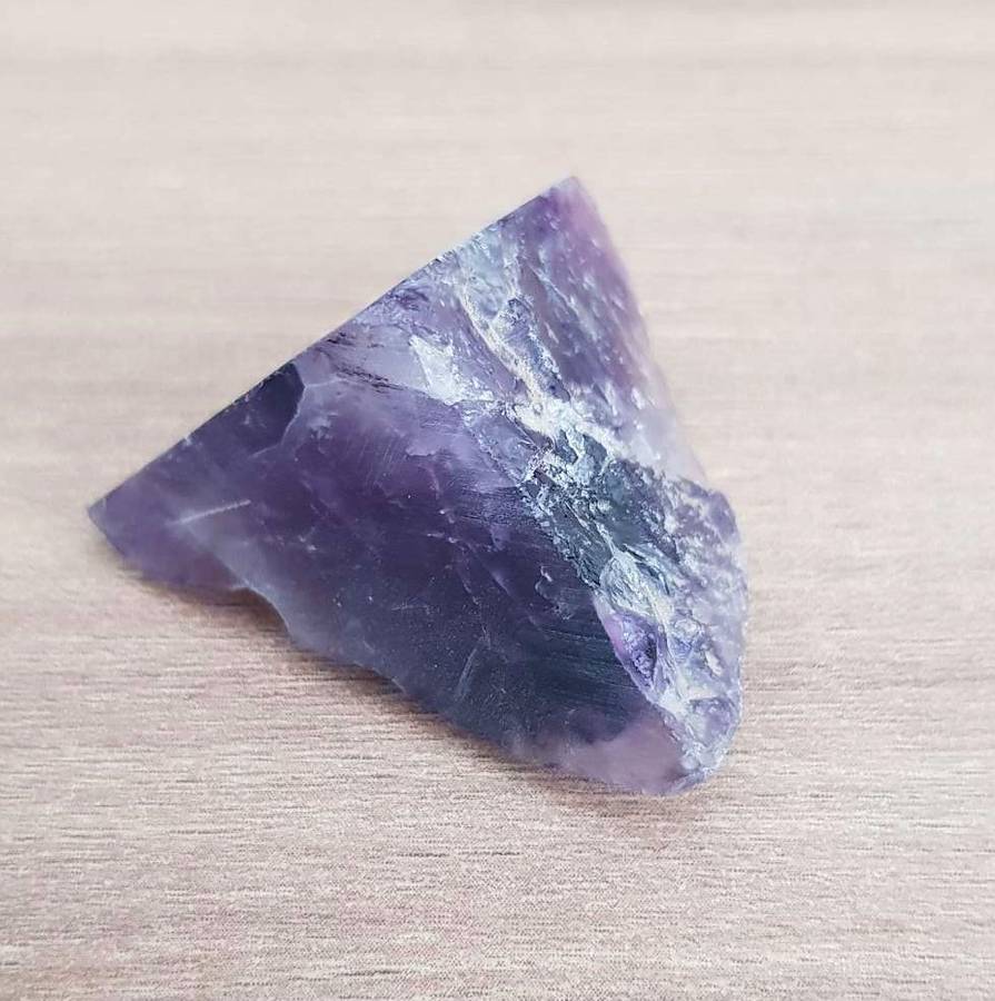 77.1Ct.  Amethyst Rough Purple  Natural Brazil