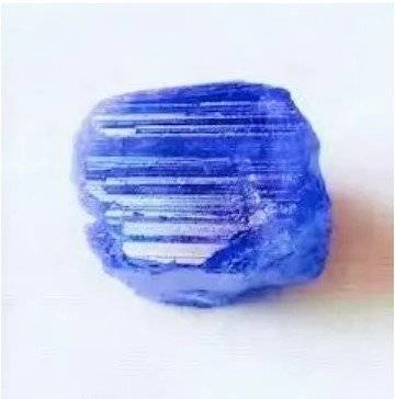 TANZANITE 145.13Cts. NATURAL VIOLET BLUE SPECIMEN ROUGH