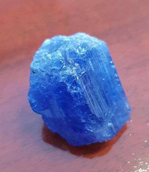 TANZANITE 145.13Cts. NATURAL VIOLET BLUE SPECIMEN ROUGH