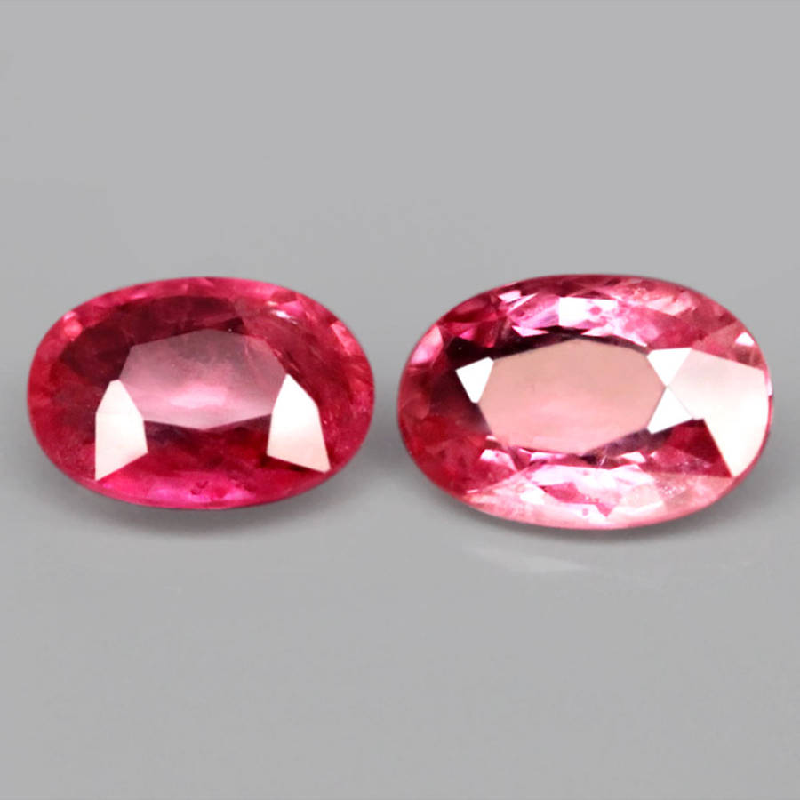 1.02Ct.  Ruby Reddish Pink Oval **Normal Heated** Winza,Tanzania Natural Gemstone