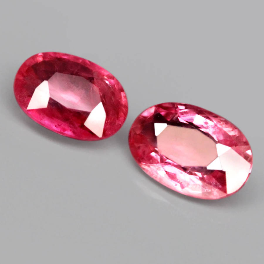 1.02Ct.  Ruby Reddish Pink Oval **Normal Heated** Winza,Tanzania Natural Gemstone