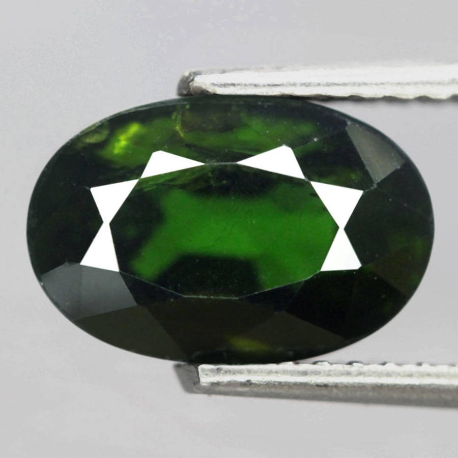 2.97Ct. Tourmaline Green Oval Untreated Mozambique Charming! Natural Gemstone