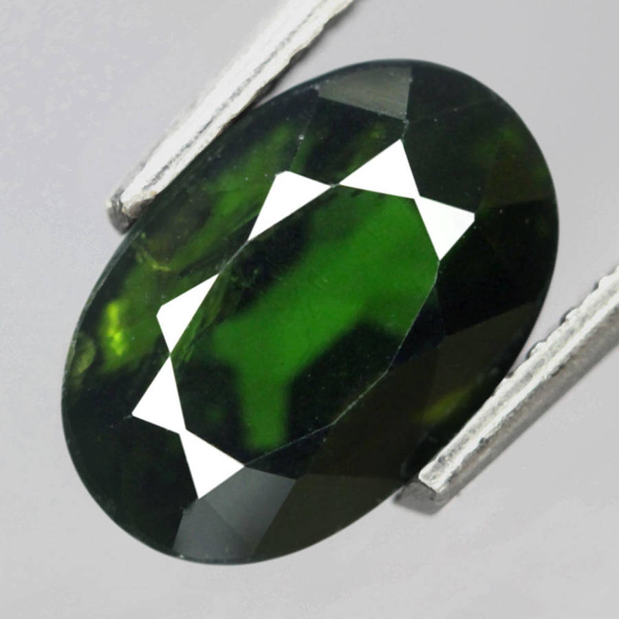 2.97Ct. Tourmaline Green Oval Untreated Mozambique Charming! Natural Gemstone