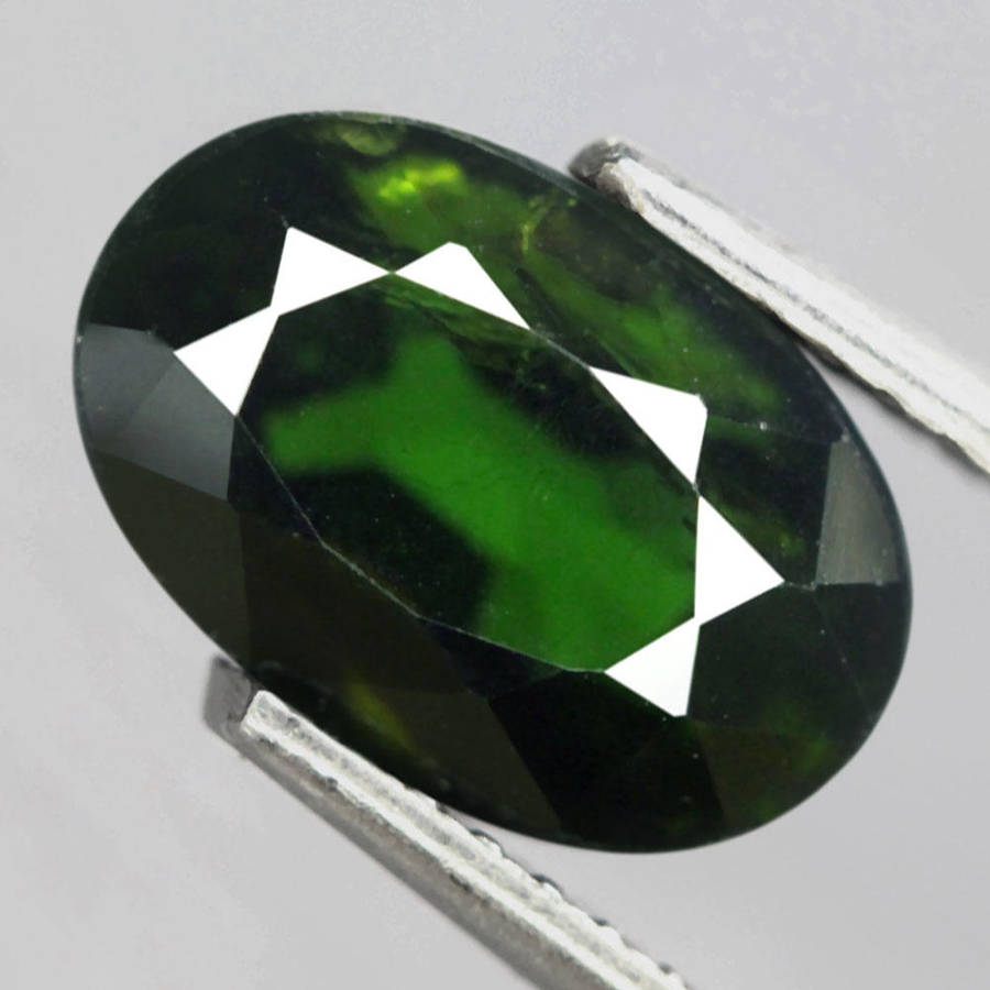 2.97Ct. Tourmaline Green Oval Untreated Mozambique Charming! Natural Gemstone