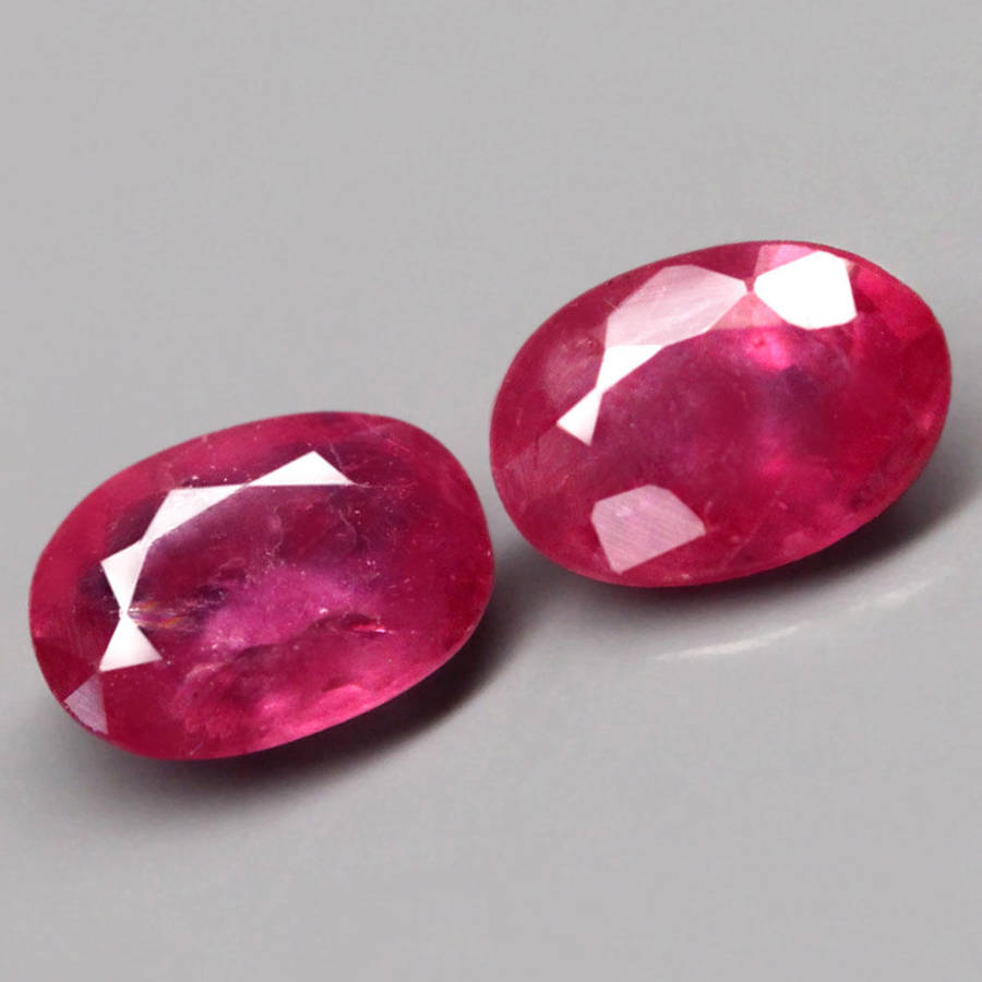 1.19Ct.  Ruby Pinkish Red Oval Normal Heated Tanzania Ravishing Natural Gemstone