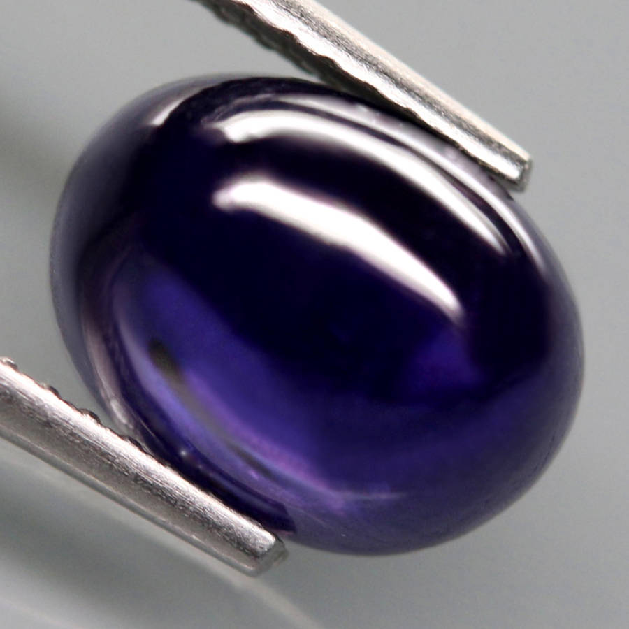 4.42Ct. Sapphire Blue Oval Cabochon  Gem Ravishing Colour! Natural