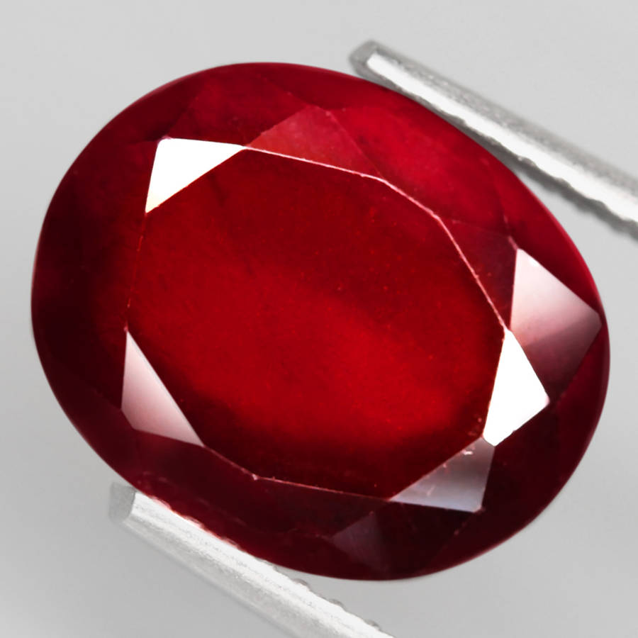 4.83Ct. Spessartite Garnet Top Red Oval Namibia Gem Good Sparkling! Natural
