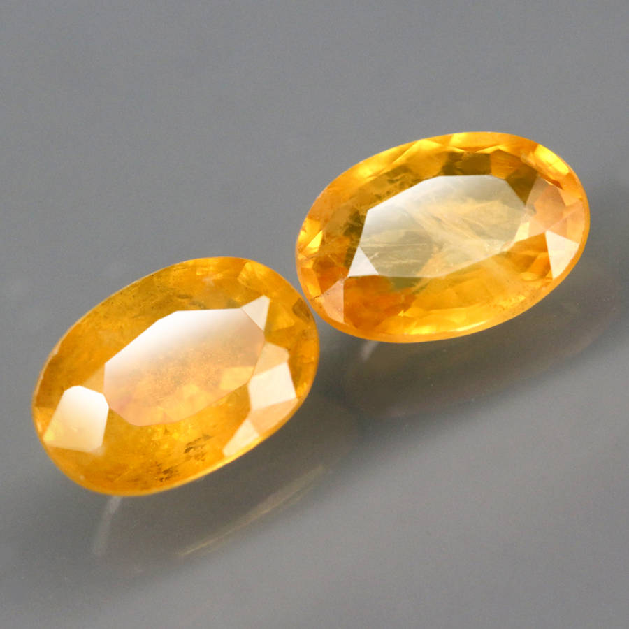 1.35Ct. Sapphire Yellow Oval Thailand Gem Ravishing For Your Jewelry! Natural